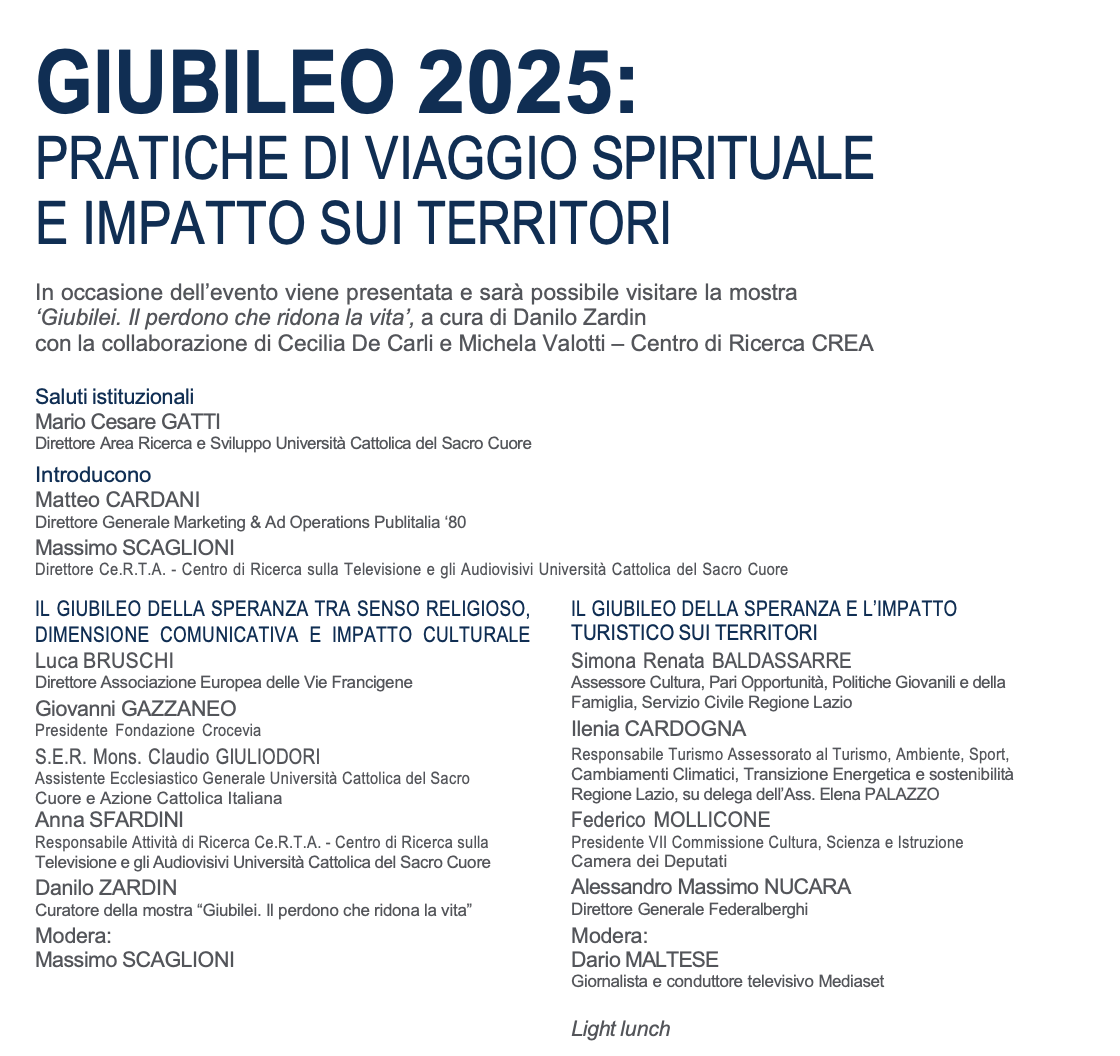 Giubileo 2025: pratiche di viaggio spirituale e impatto sui territori